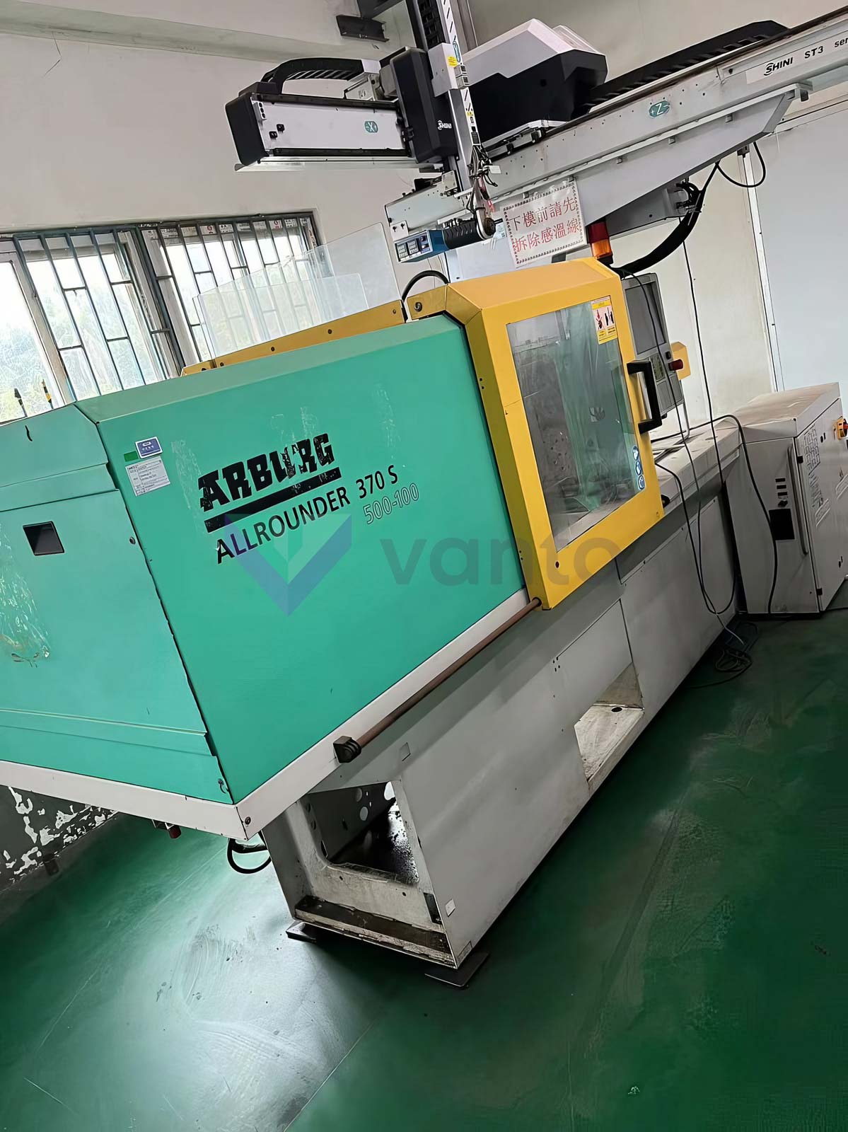 ARBURG 370 S 500 - 100 ALLROUNDER 50t injection molding machine (2015) id10848