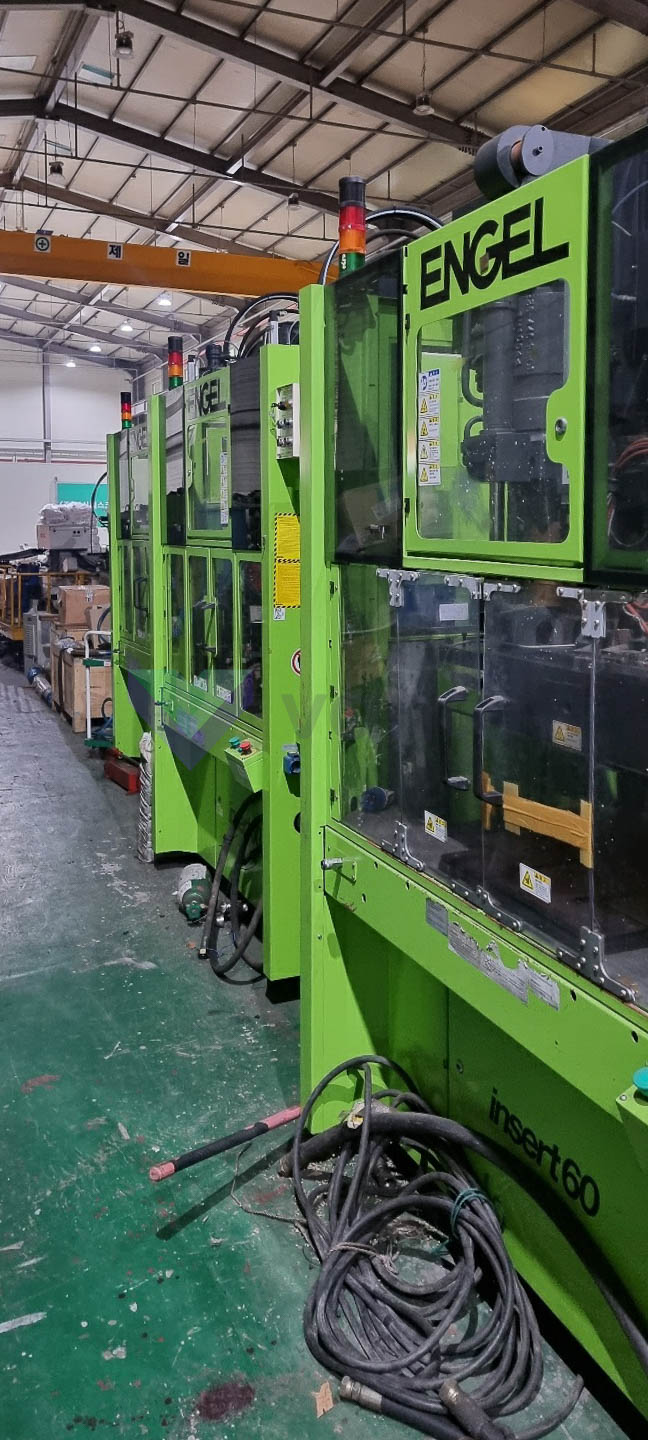 ENGEL INSERT 80V / 60 ECO PRO 60t vertical injection molding machine (2013) id10916