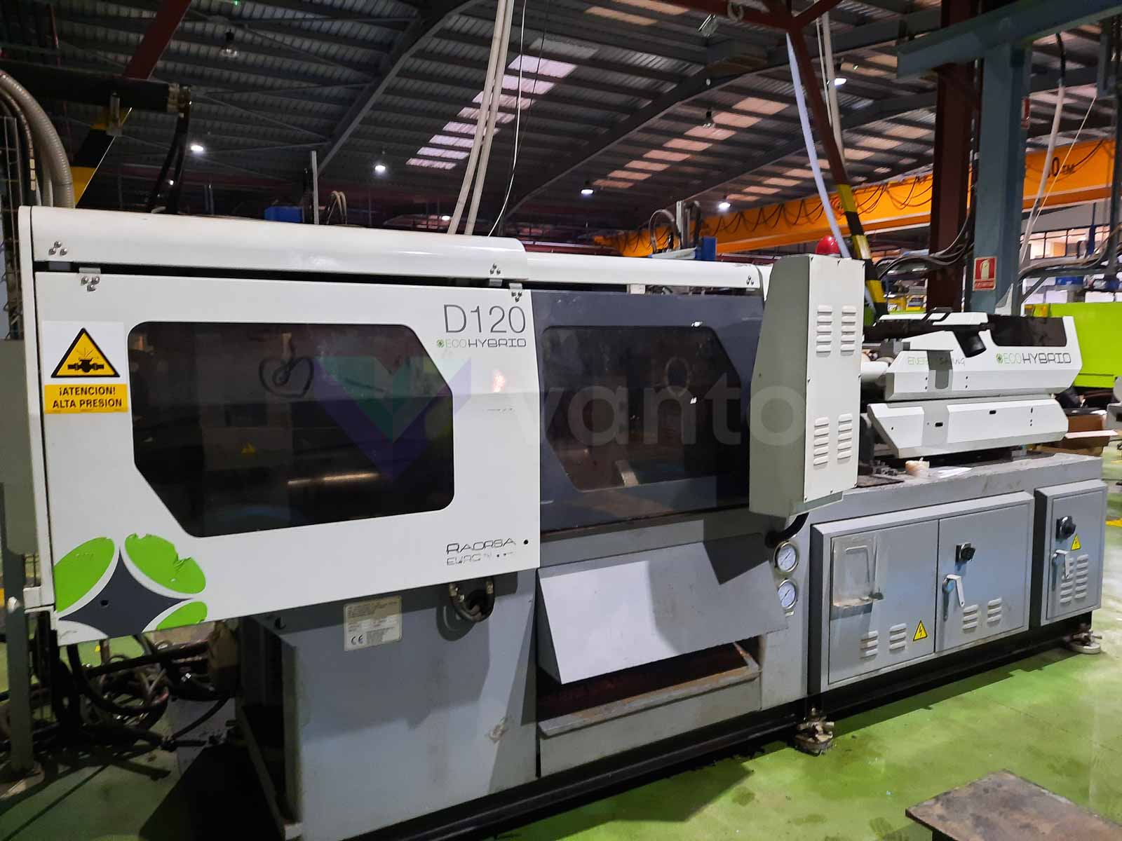 LIEN YU RAORSA D120 120t injection molding machine (2015) id10675