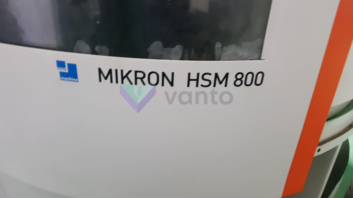 MIKRON HSM 800 5 Axis Machining Center (2011) id10346