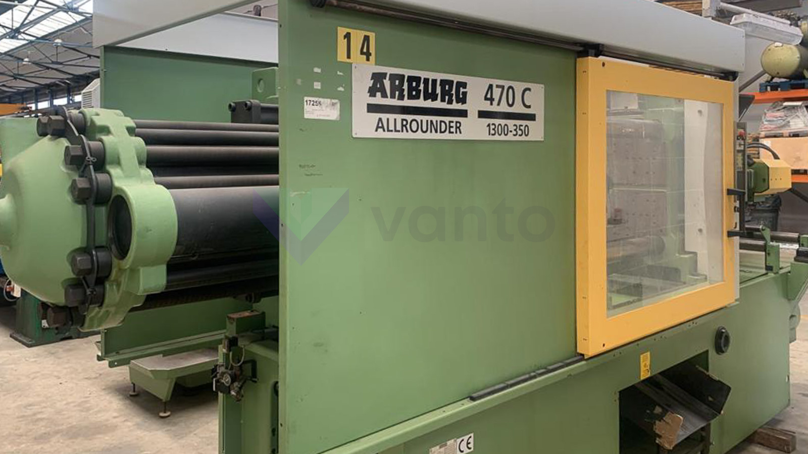 ARBURG 470 C 1300 - 350 130t injection molding machine (1997) id10925