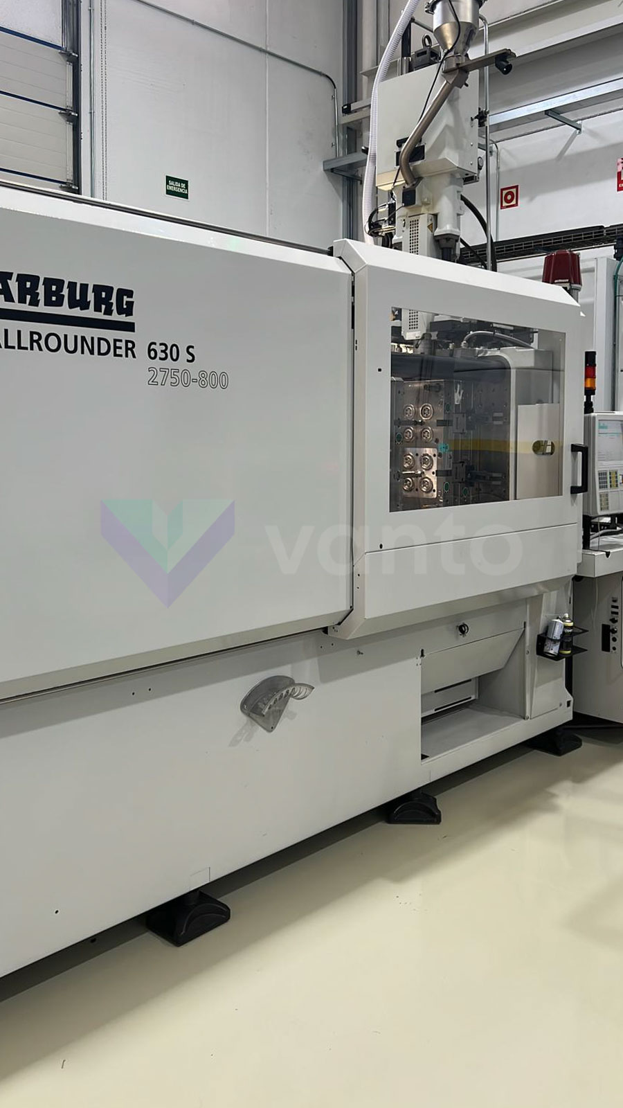 ARBURG 630 S ALLROUNDER  2750-800 275t bimaterial injection molding machine (2015) id10734