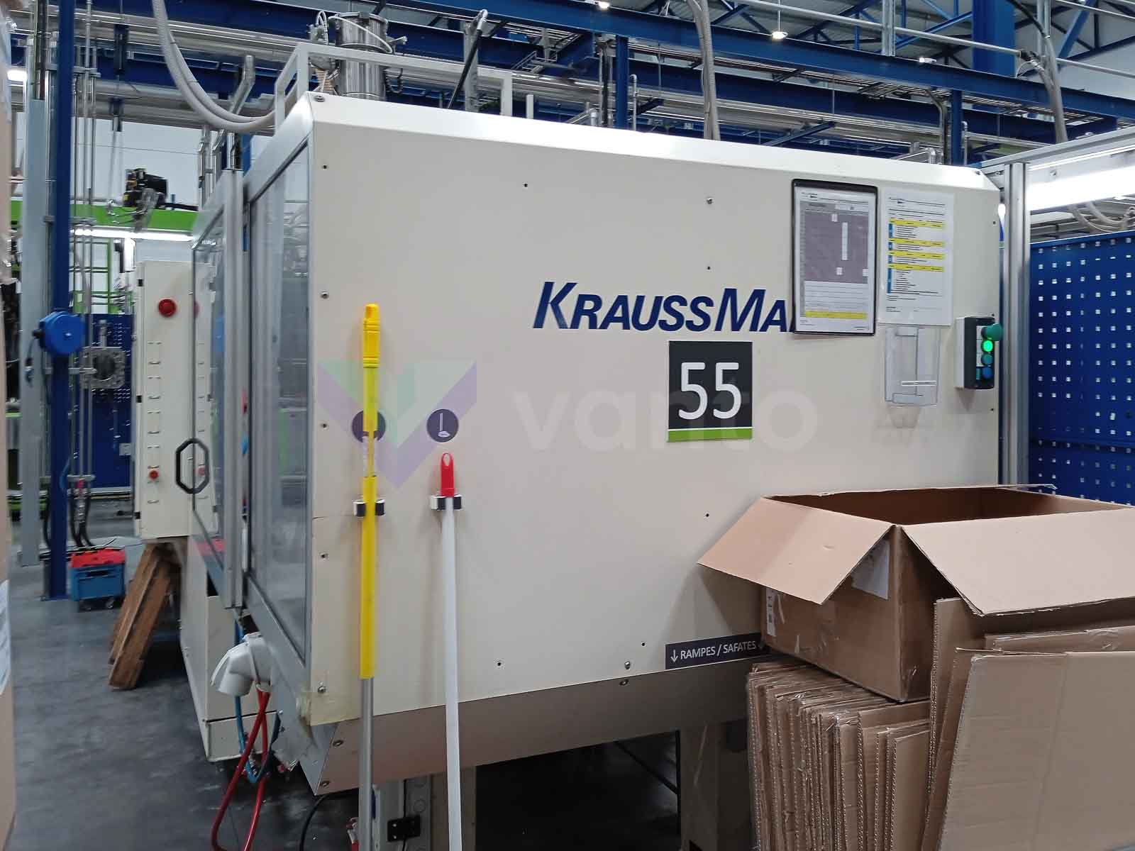 Machine de moulage par injection 200t KRAUSS MAFFEI KM 200-1400 C1 (2001) id10661