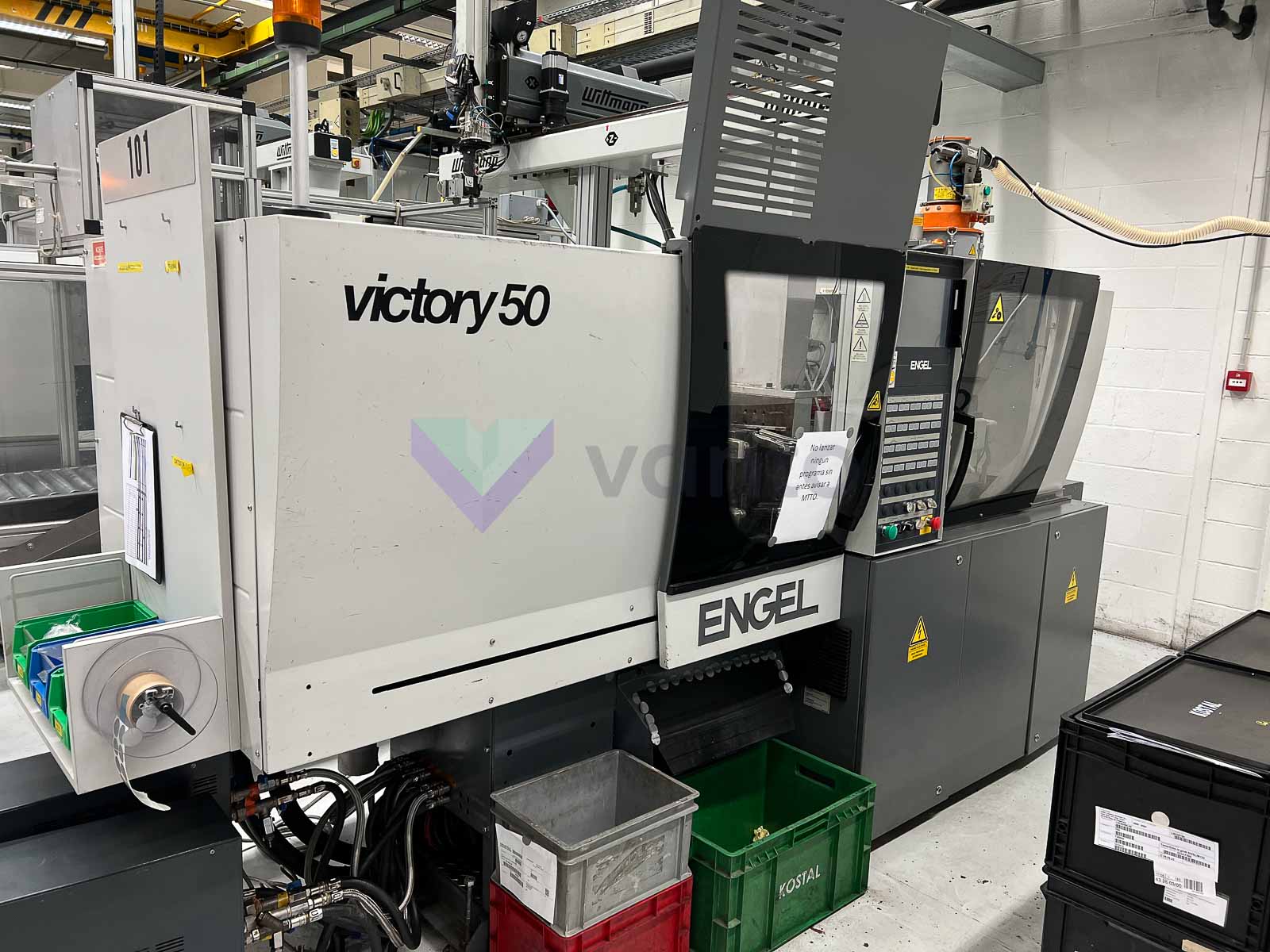 ENGEL VICTORY VC 200 / 50 POWER 50t injection molding machine (2006) id10766