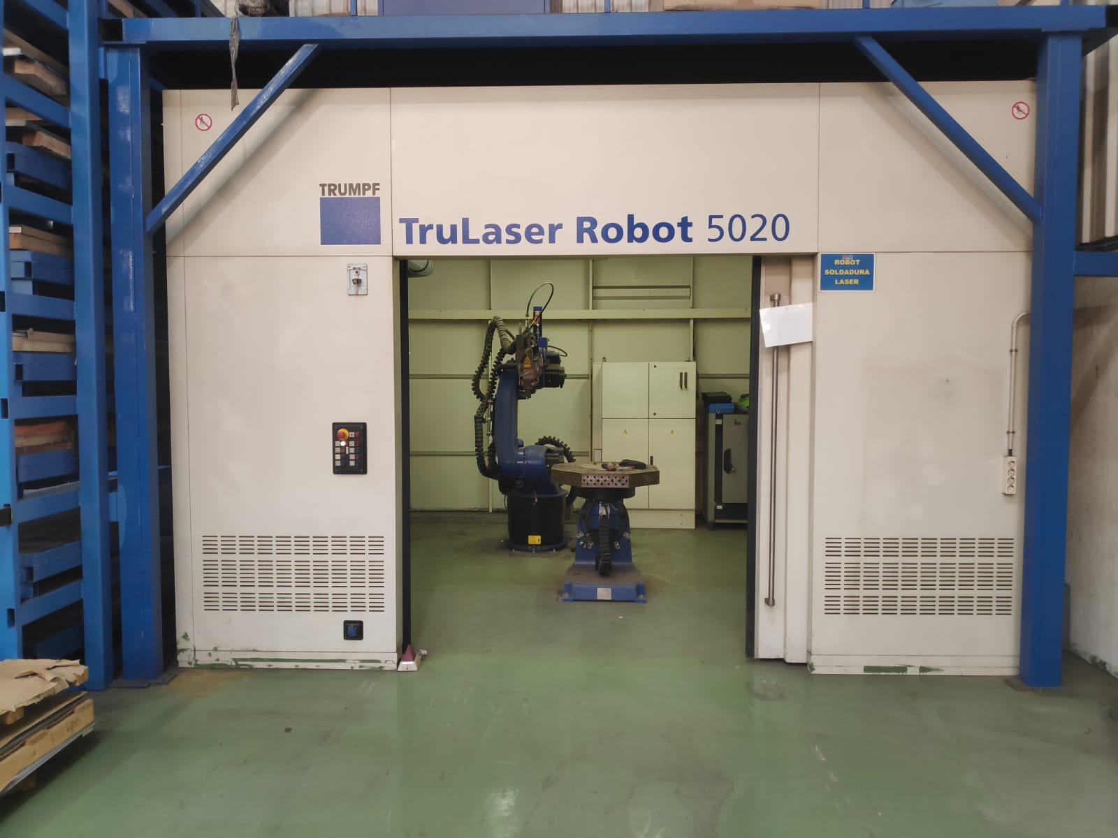 용접 로봇 TRUMPF TruLaser Robot 5020 (2008) id10927